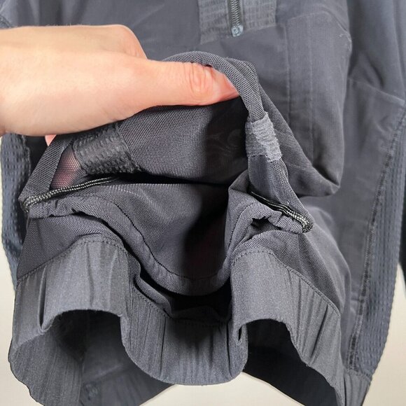 Lululemon Pack Light 1/2 Zip Pullover Jacket Size 4? Black Hiking Outdoor Active - Picture 11 of 11